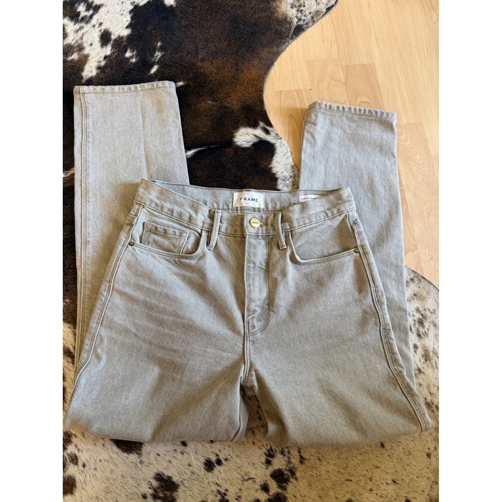 FRAME Le Sylvie Slender Straight Jeans Size 27
